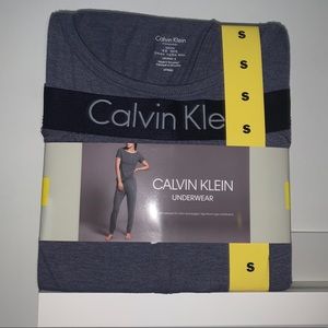 Calvin Klein Blue Pajama Set
